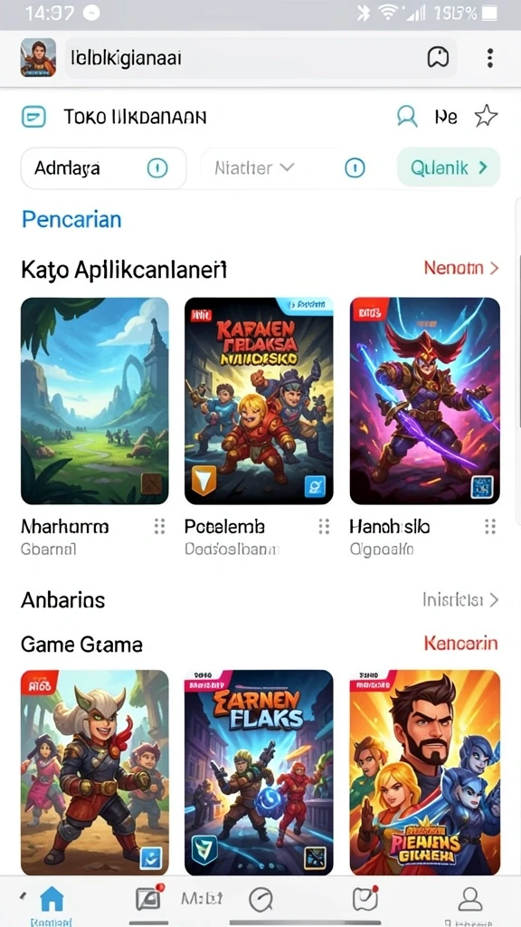 bigmsg - Level permainan baru yang menguji keterampilan.
