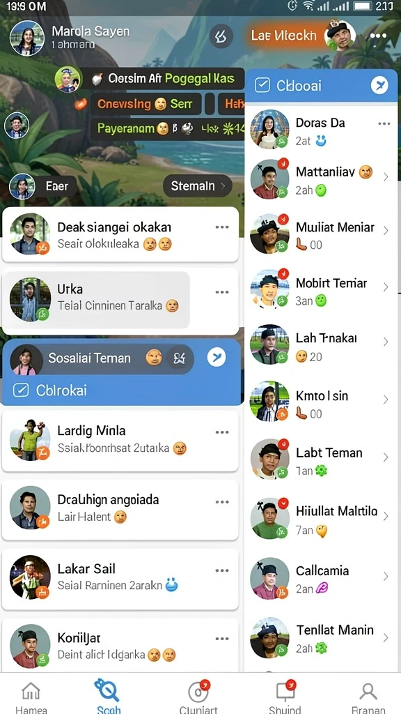 k3k3 - Tampilan grafis yang memukau dan detail.