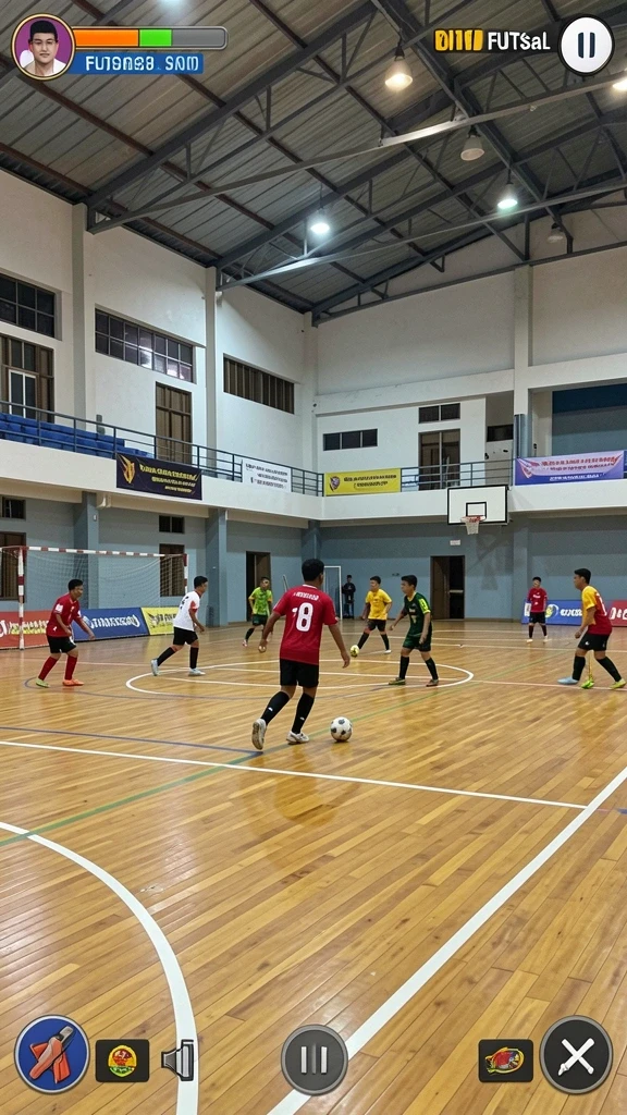 qqstar - Mode multiplayer yang memungkinkan pemain bersaing.