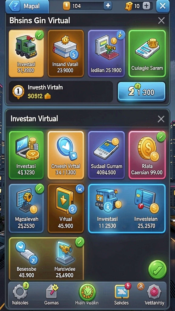 sinartogel - Antarmuka aplikasi SINARTOGEL yang user-friendly.