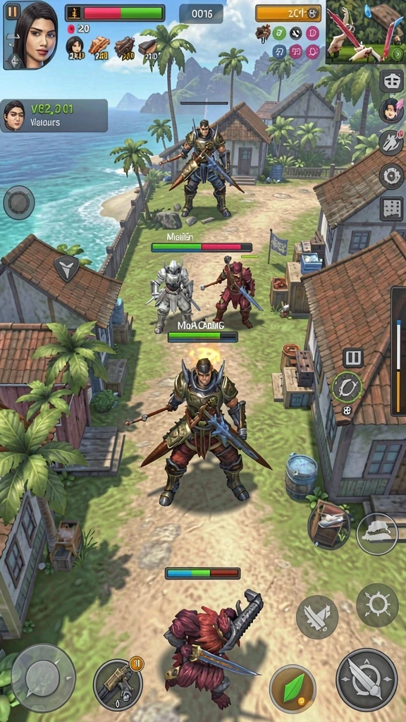 super33 - Fitur multiplayer untuk bersaing dengan teman-teman.